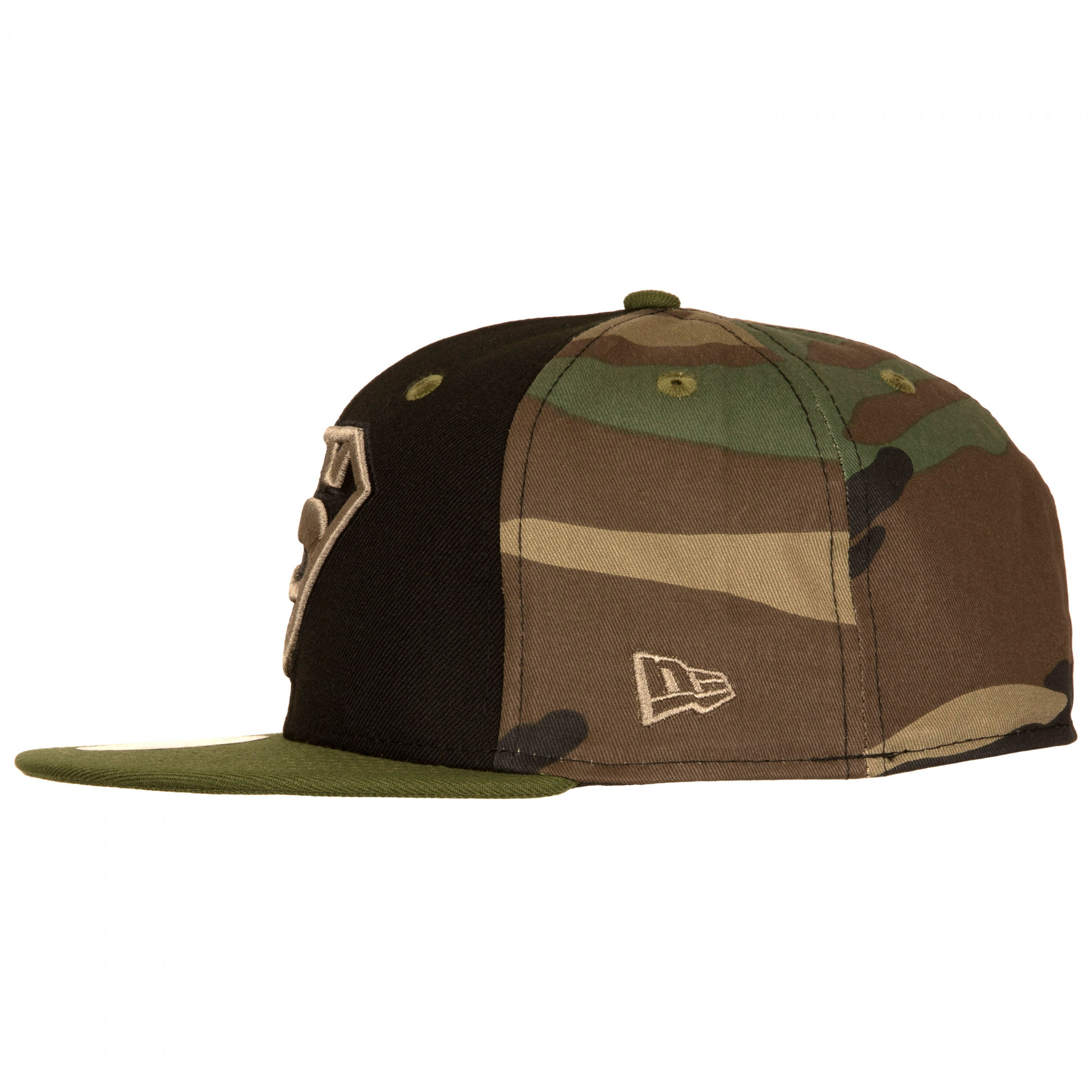 Superman Camo Panel New Era 59Fifty Fitted Hat